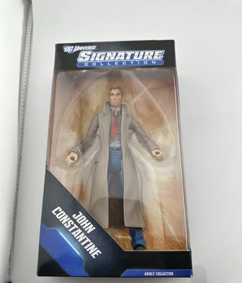JOHN CONSTANTINE DC UNIVERSE SIGNATURE COLLECTION MATTEL COMPLETE W/ MAILER - Image 1 of 4