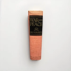 War and Peace by Leo Tolstoy The Inner Sanctum Edition 1942 Hardcover w/Guide A8 - Imagen 1 de 13
