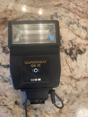 Quantaray QA 25 Universal Shoe Mount Camera Flash - Image 1 of 2