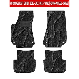 Car Mats For Maserati Ghibli 2013–2023 M157 FWD Waterproof With Install Tool 4pc - Picture 1 of 2