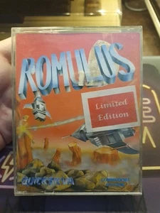 ROMULUS COMMODORE 64 GIOCO ORIGINALE CASSETTA C64 GAME QUICKSILVA - Photo 1/6