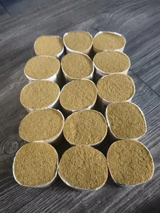 Knüpffäden, 15 Schnittpacks, bronze, Smyrna - Wolle ( Nr. 530 ) - Bild 1 von 3