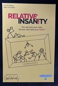 Relative Insanity Party Juego Familiar Nuevo Sin Abrir - Imagen 1 de 2