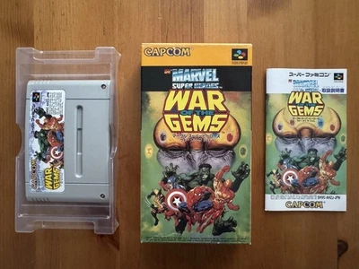 [Used in Box] SFC Marvel Super Heroes War of the Gems Nintendo Super Famicom - Image 1 of 4