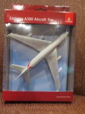 Daron Emirites A380 Aircraft Toy Model 6" wingspan - Image 1 of 2