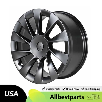 New 20"x9.5" Replacement Wheel For Tesla Model Y 2020-2024 Rim 96965 118822300B - Изображение 1 из 4