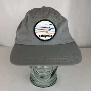 Patagonia Tide Ride Adjustable Hat Baseball Cap Waves Patch Adult Gray - Picture 1 of 8