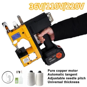 210W Electric Sewing Sealer GK9-886 Tool Portable Woven Stitching Bag Machine - Picture 1 of 19