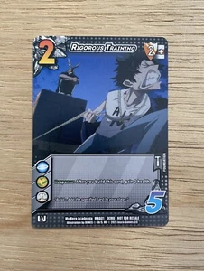 UNIVERSUS 2021 My Hero Academia Rigorous Training XR Jasco Games LLC Card Game - Picture 1 of 2