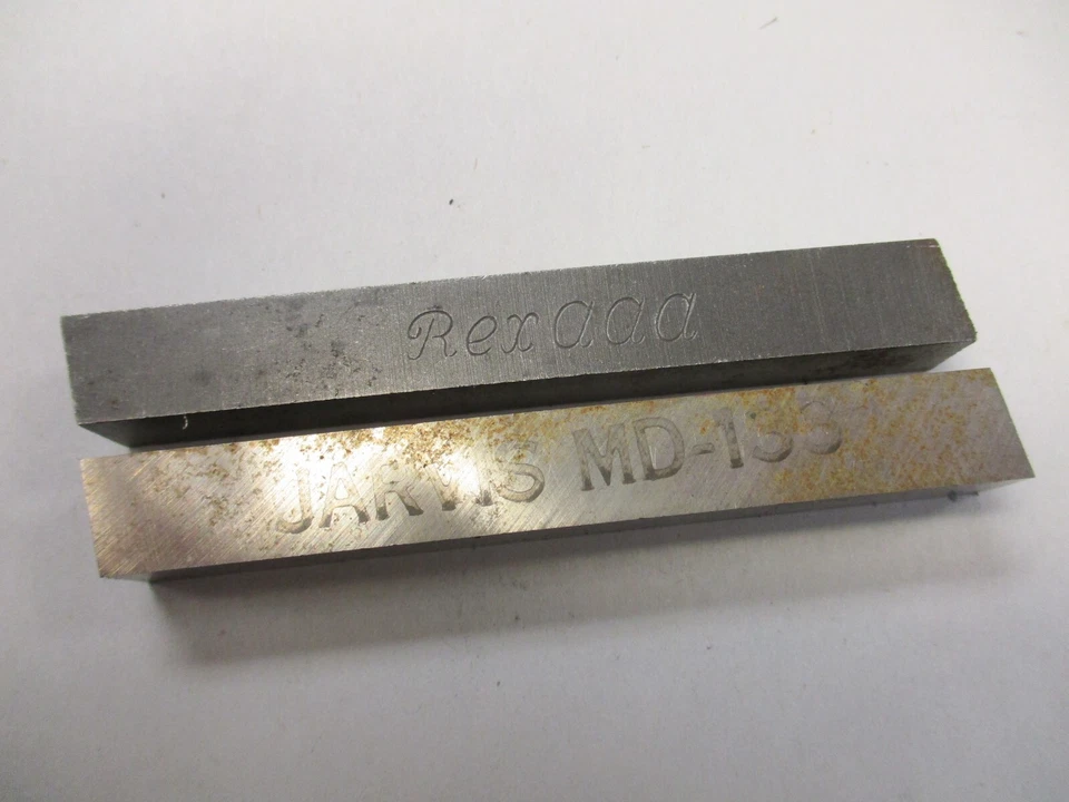 (2) 7/16" x 4"  Cobalt High Speed Square Tools, 1 Jarvis MD-133 1 REX AAA NEW! - Image 1 of 1