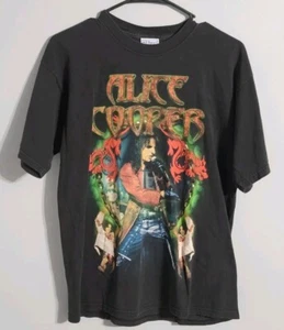 Vintage 2002 Alice Cooper Tour T-Shirt Größe M Medium - Bild 1 von 17