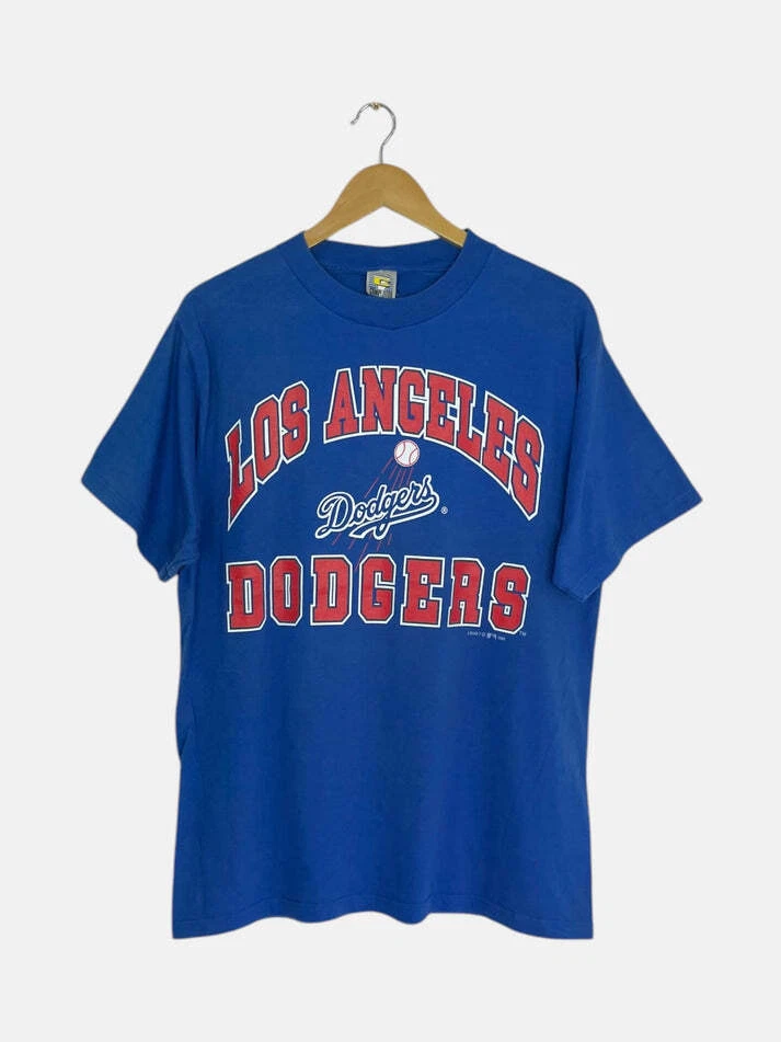 Camiseta de los 90 rara de los Dodgers de Los Ángeles MLB remake de béisbol de colección HN2065 Foto 1 de 1