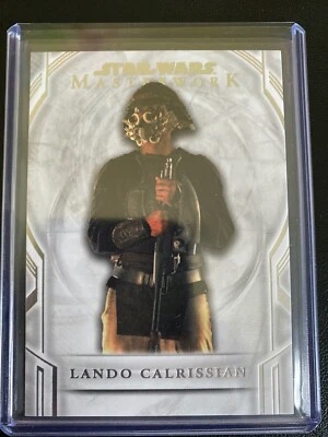 2018 Topps Star Wars: Masterwork LANDO CALRISSIAN #34 Base Card - Image 1 of 2