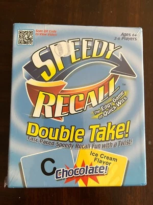 New - University Games Speedy Recall DoubleTake - Ages 6+ | 2-6 players - Image 1 of 2
