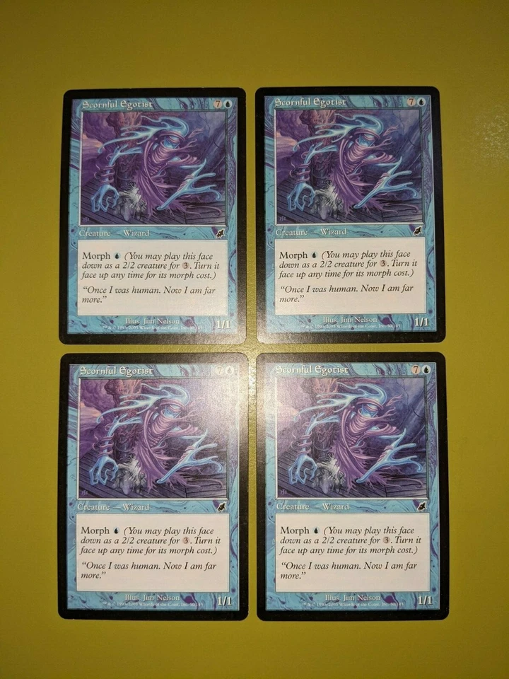 Scornful Egotist x4 Scourge 4x Playset Magic the Gathering MTG - Image 1 of 1