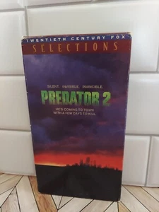 1991 Predator 2 VHS - Vintage Classic Sci-Fi Action - Tested, Works Great - Picture 1 of 6