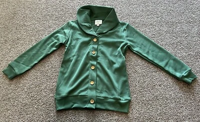 Sugar Dumplin Kids Boys Festive Green Long Sleeve Sweater Size 6T - Image 1 of 4