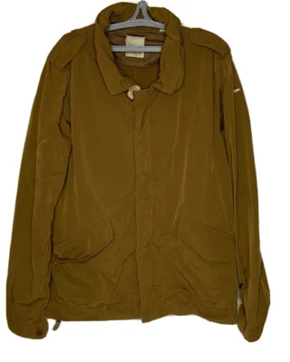 Abrigo Chaqueta Scotch & Soda Para Hombre Marrón Cremallera Completa Talla 2XL XXL Foto 1 de 4