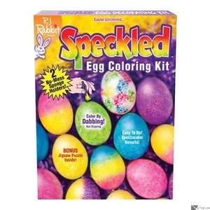 Fun World R.J. Rabbit No Dipping Just Dab Speckled Egg Decorating Kit, 18pc - Picture 1 of 1