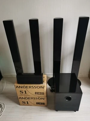 Andersson 7.1 Soundsystem in schwarzen Klavierlack - Bild 1 von 4