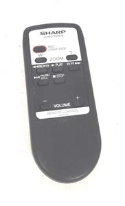 Original Sharp G0072TA Remote Control for Camcorder + batteries - Picture 1 of 1