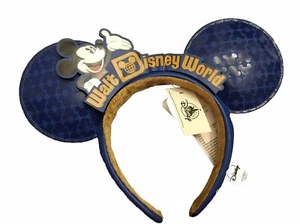 Dima para orejas de Mickey Minnie azul de los parques Disney Walt DisneyWorld nueva - Imagen 1 de 3