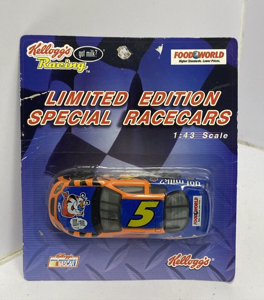 2003 #5 Terry Labonte Kellogg's Got Milk Racing 1 43 Scale Race Car