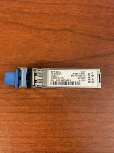 CISCO ORIGINAL SFP-GE-L 10-2144-01 1310nm LH/LX DDM 10KM transceiver. IPUIALKRAA - Picture 1 of 3