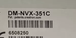 Tarjeta codificadora/decodificadora AV Crestron DM-NVX-351C 4K60 4:4:4 con mezcla descendente. ¡NUEVO! - Imagen 1 de 2