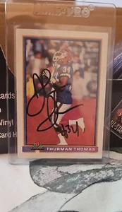 1991 Bowman #45 Thurman Thomas - Bild 1 von 2