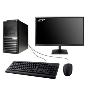 PC Acer Veriton M430G MT Ecran 27" AMD Athlon II X2 260 RAM 16Go SSD 240Go W10 W - Photo 1/7