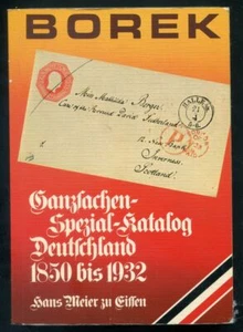 BOREK GANZSACHEN KATALOG 1850/1932 - Bild 1 von 1