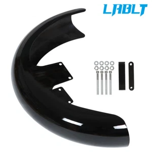 LABLT 21" Wheel Wrap Front Fender Steel For Touring Street Glide Custom Baggers - Bild 1 von 8