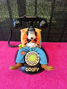 Walt Disney Goofy’s Animated Talking Sleeping Goofy Telephone by Telemania - Picture 1 of 11