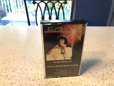 Elvis Presley  Cassette  You'll Never Walk Alone Gospel Music  Good Condition - Image 1 of 4