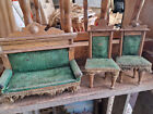 Sofa und 2 Stühle  für die Puppenstube  K12689