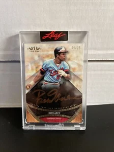 2017 Topps Tier 1 auf Karte ✍🏼 Auto rot PPA-RC Rod Carew Autogramm 9/25 🌟 - Bild 1 von 2