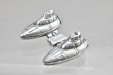 Star Wars Micro Machines Pewter Silver Twin Pod Cloud car Collectors Galoob 1996