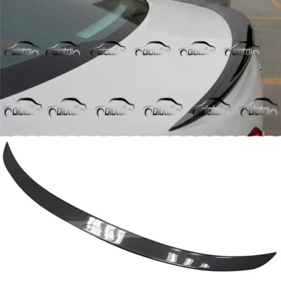 Alerones de fibra de carbono para maletero trasero Maserati Ghibli SQ4 2014-2016 alas de pato Foto 1 de 4