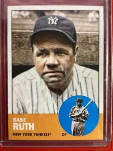 2022 Topps Heritage Babe Ruth #3 New York Yankees - Picture 1 of 2