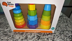 Fat Brain Toys Geo Stacking Towers