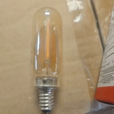 2.5w T6 LED 120v Clear E12 Candelabra base 2700K Warm White Dimmable Light Bulb - Image 1 of 4