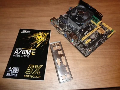 Mainboard CPU RAM Bundle Asus A78M-E AMD A8-6600K  16 Gb  Ram - Bild 1 von 4