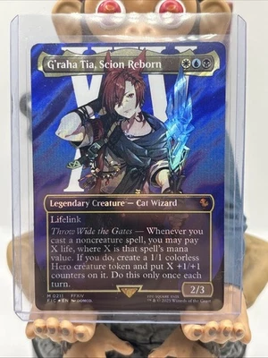 G'raha Tia, Scion Reborn (Borderless) (Surge Foil) Commander: Final Fantasy Foil - Immagine 1 di 2