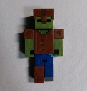 RARO Modellino Minecraft Zombie in armatura base 5" modalità sopravvivenza 2016 - Foto 1 di 7
