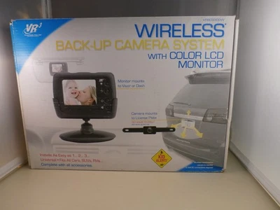 VR3 Wireless Back-Up Camera System with Color LCD Monitor - New old Stock - Image 1 of 4