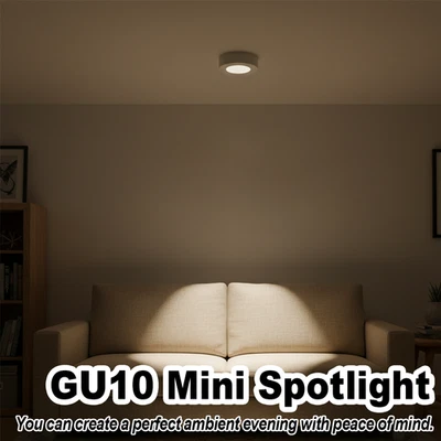 dimmbar GU10 3W mini LED spotlicht glühbirne glühbirnen halogen ersatz kalt weiß - Bild 1 von 4