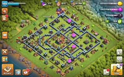 Clash Of Clans Account TH 14 - Image 1 of 4