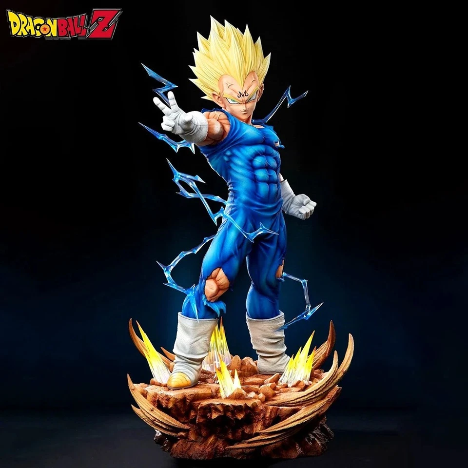 Figura de acción de PVC Dragon Ball Z Majin Vegeta de 12,4 pulgadas - Regalo coleccionable de anime Foto 1 de 4