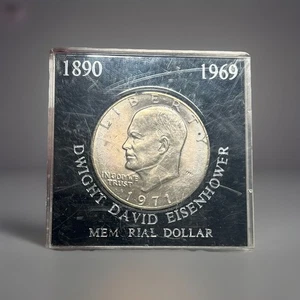 1971-P Eisenhower Ike Dollar - Foto 1 di 2